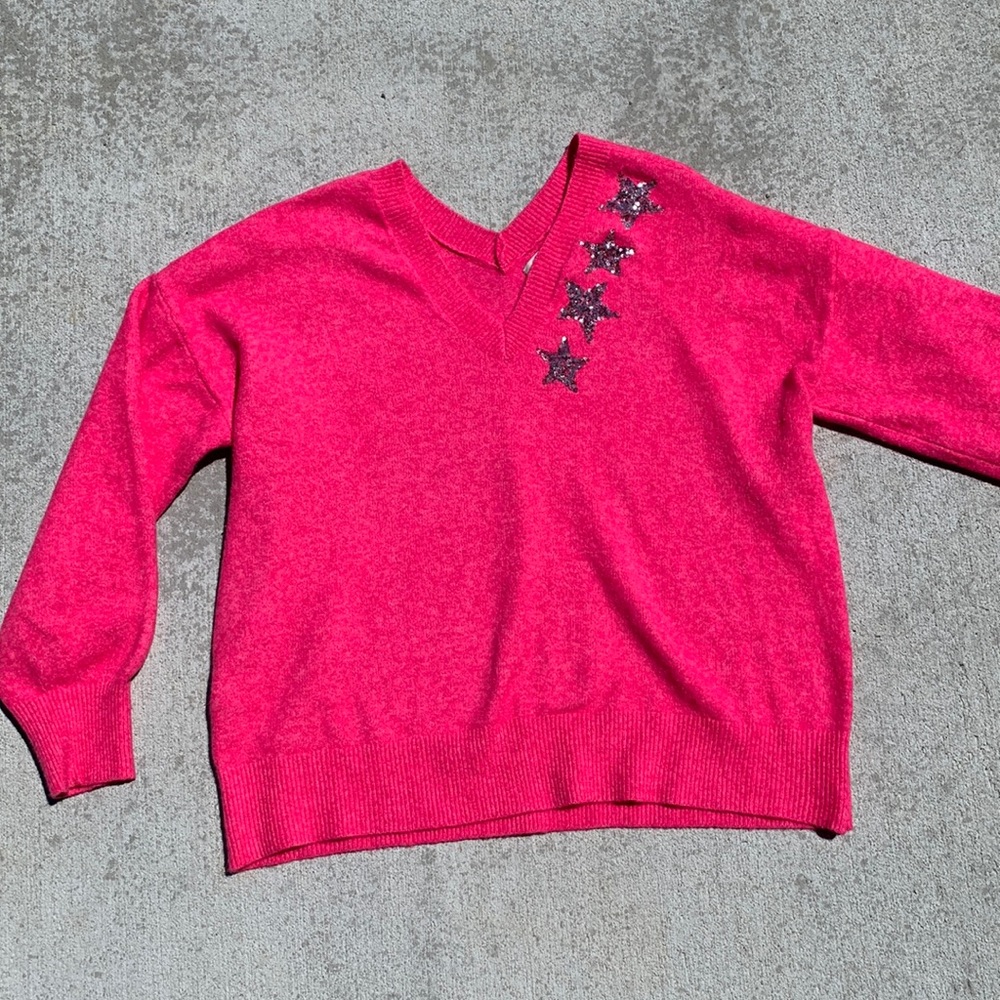 LOFT Hot Pink Sweater